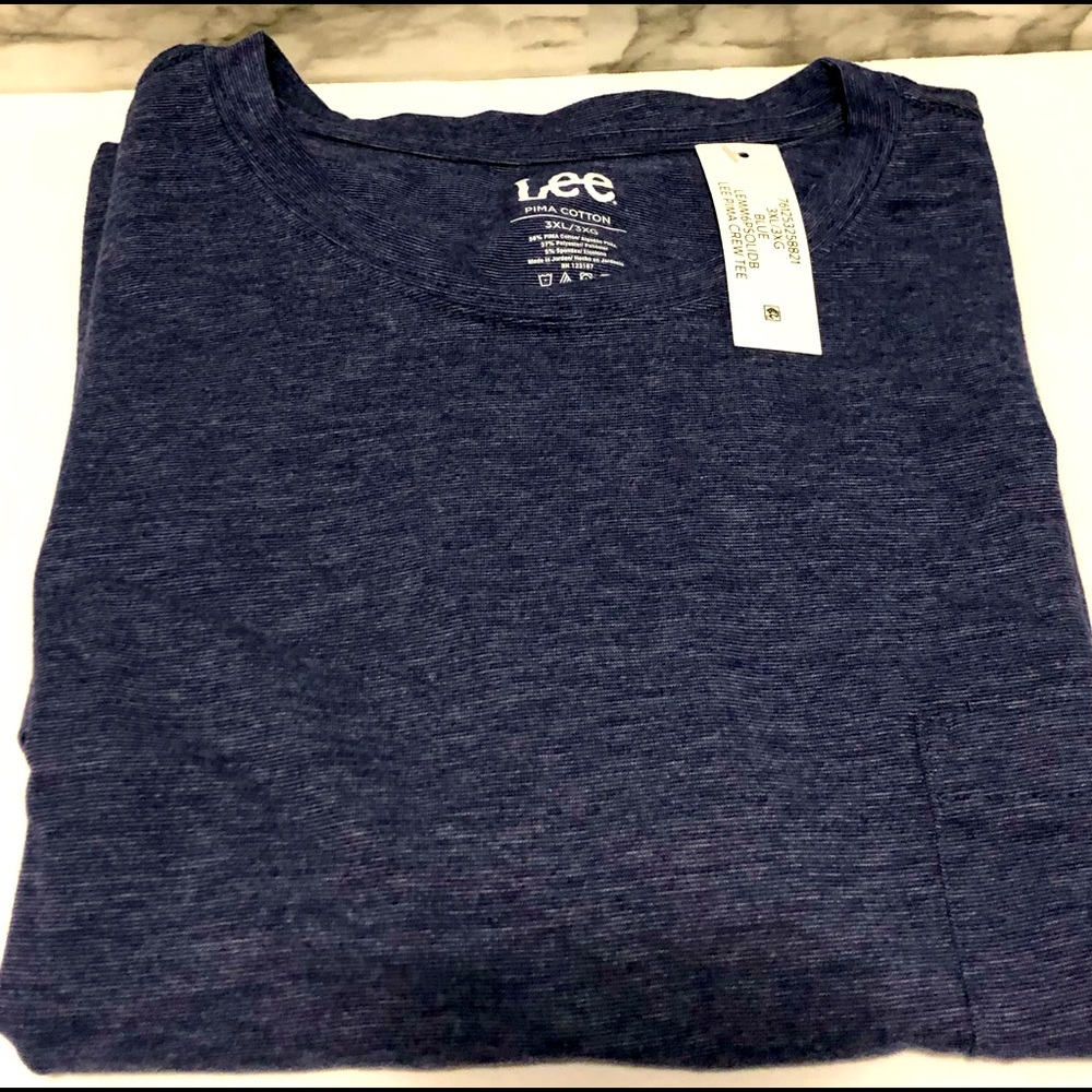 Men’s Lee Pima cotton short sleeve t-shirt 3XL/3XG